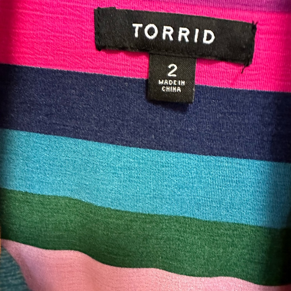 Torrid Oversized Kimono Shirt - Picture 2 of 4